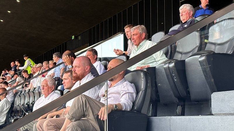 Сергей Галицкий посетил товарищеский матч «Краснодара» и «Ростова»