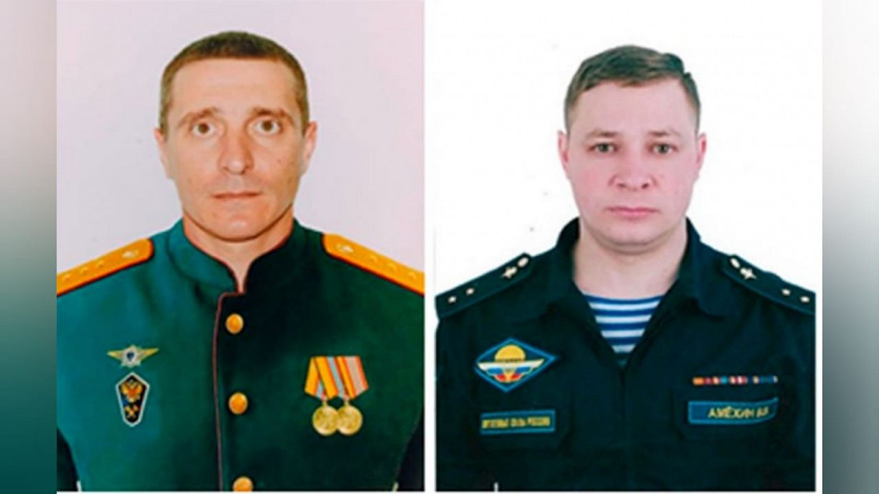 Александр Булгаков и Владимир Амехин. Фото: Министерство обороны РФ