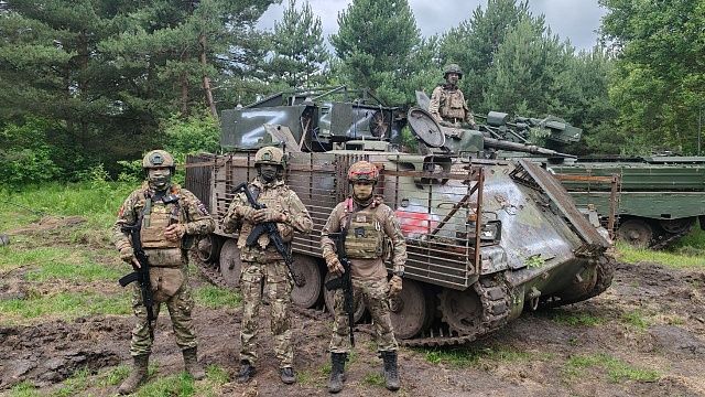 Редкий бронетранспортер PBV 302 из Швеции стал трофеем десантников ВС РФ