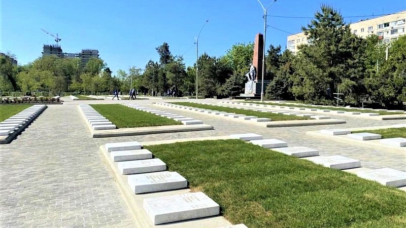 Мемориальный комплекс на Всесвятском кладбище отреставрировали в Краснодаре