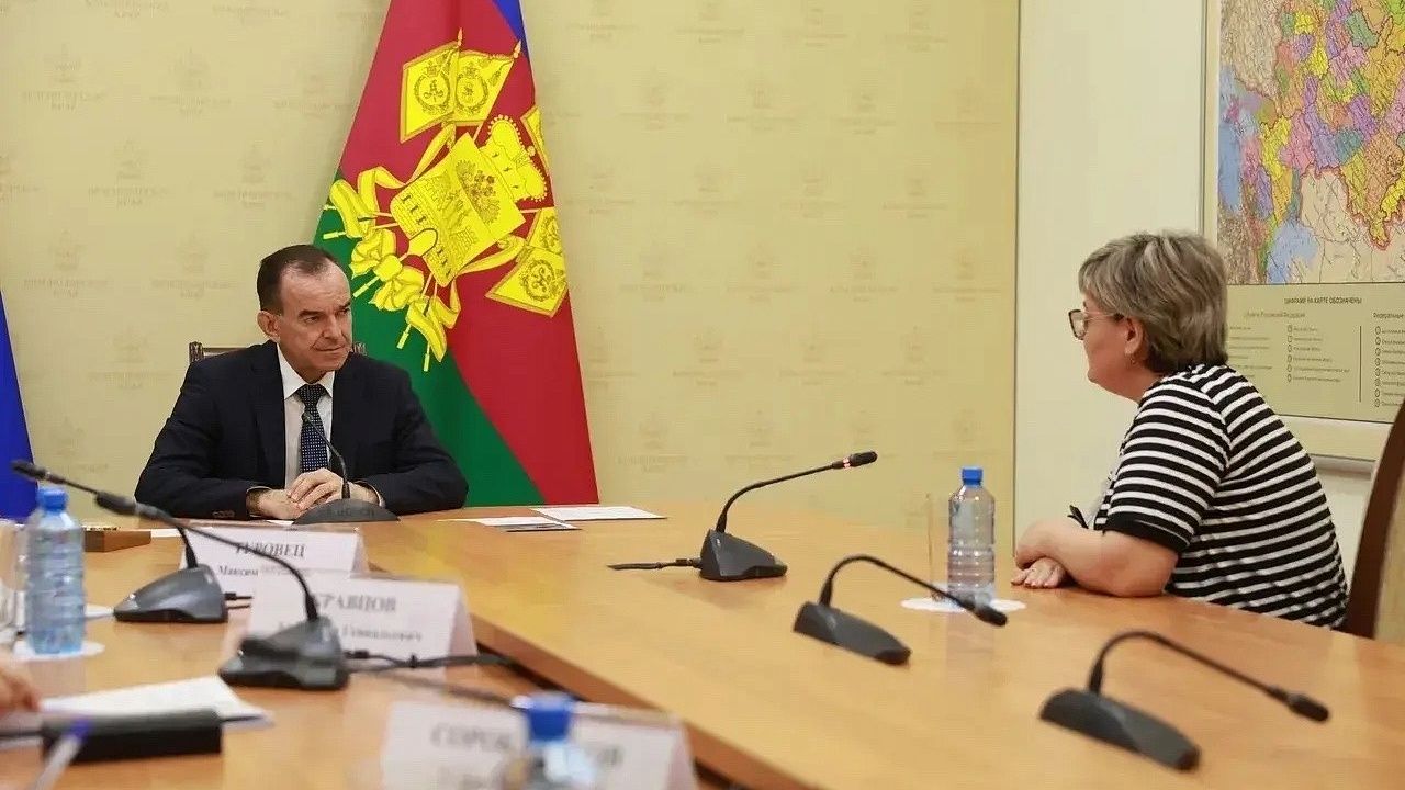 Губернатор Вениамин Кондратьев провёл личный приём граждан на Кубани