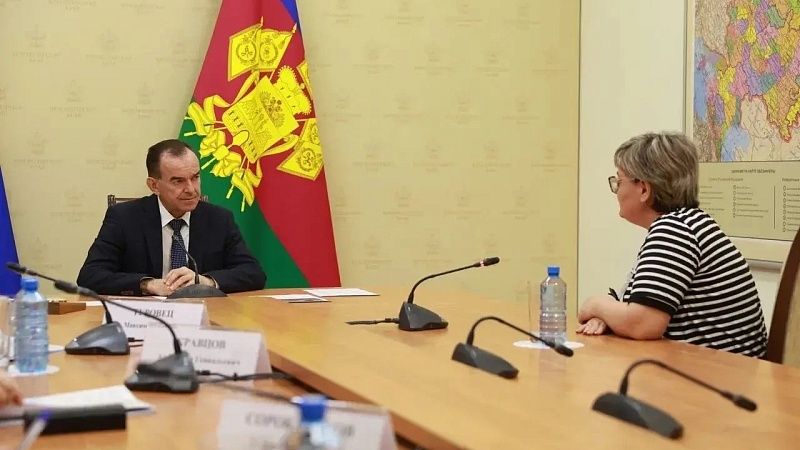 Губернатор Вениамин Кондратьев провёл личный приём граждан на Кубани