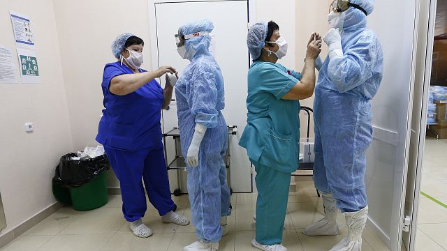 В ковидных госпиталях лечатся более 100 кубанцев. Фото: Геннадий Аносов