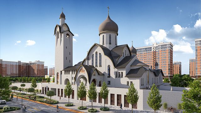 В краснодарском ЖК «Самолёт» построят большой православный храм 