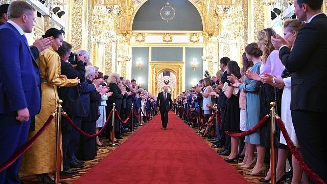 Владимир Путин на инаугурации в 2018-м году. Фото: kremlin.ru