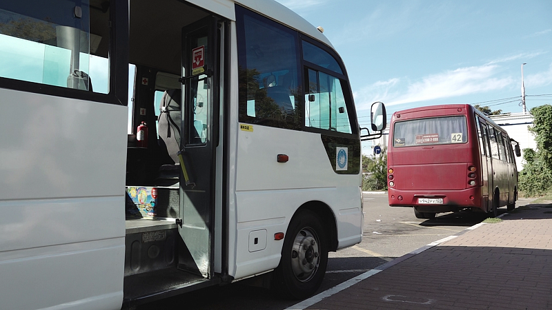 В Краснодаре прошел рейд по городским автобусам