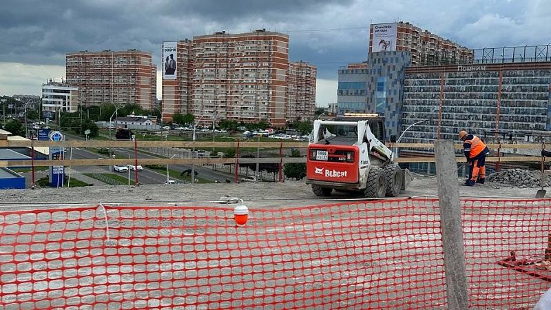 Новые объездные пути организуют у Тургеневского моста в Краснодаре