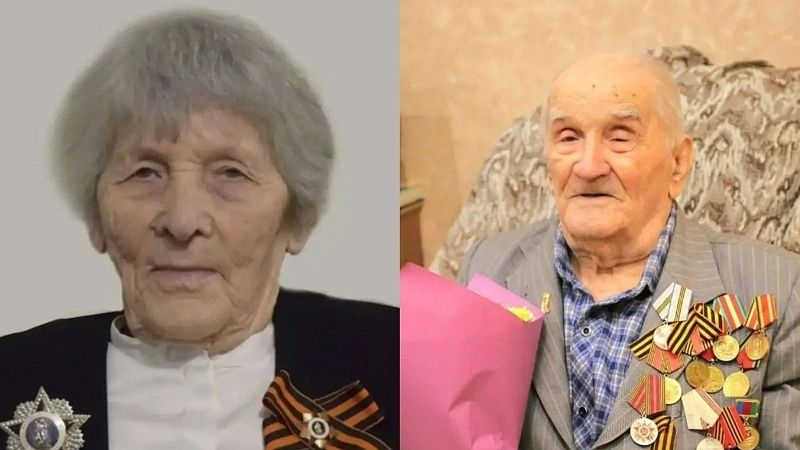 Губернатор Кубани поздравил ветеранов ВОВ Зою Кучеренко и Николая Самойленко