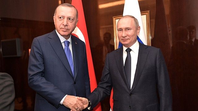 Реджеп Тайип Эрдоган и Владимир Путин. Фото: kremlin.ru 