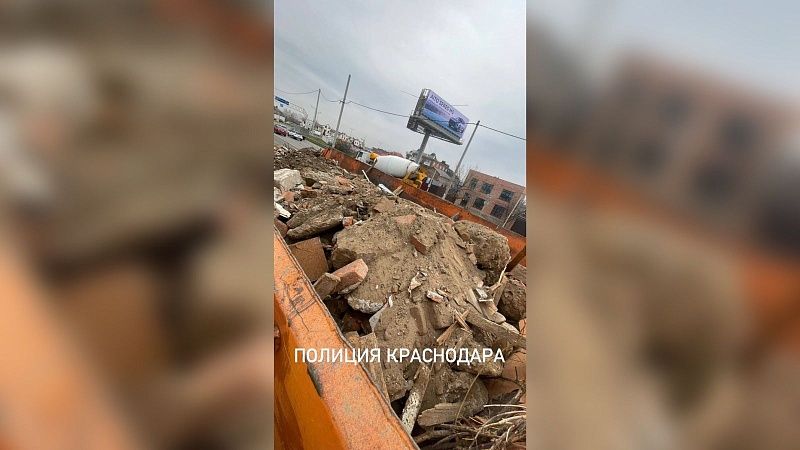 Очередного чёрного мусорщика уличили в перевозке отходов на КАМАЗе в Краснодаре