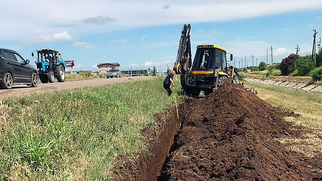 В столице Кубани начали строить газопровод к посёлку Победитель