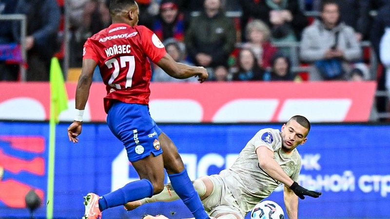 «Краснодар» уступил московскому ЦСКА на выезде в 28-м туре РПЛ