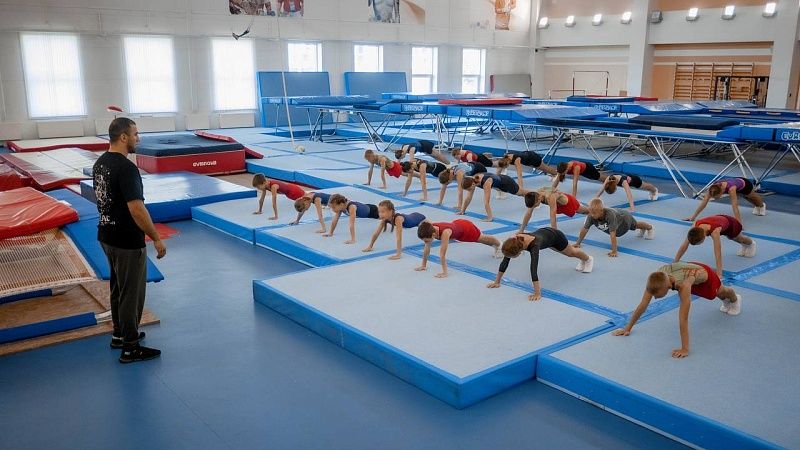 В Краснодаре проходит Всероссийская акция «Зарядка со стражем порядка» 
