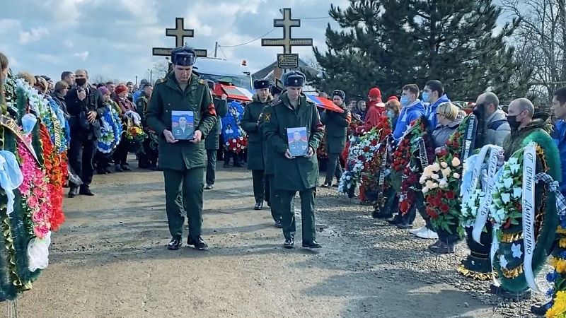 На Кубани простились с братьями Муренькими, погибшими при спецоперации на Украине