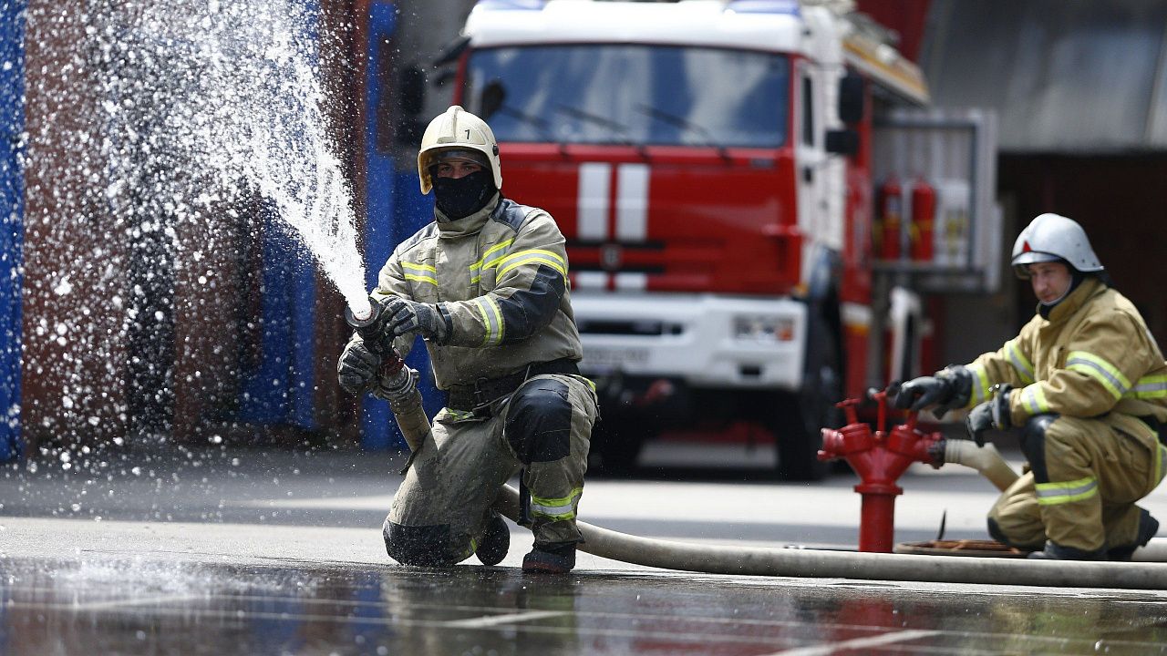 30 апреля отмечается День пожарной охраны РФ / Фото: Геннадий Аносов, телеканал «Краснодар»