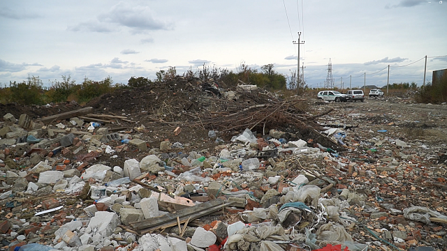 3 гектара краснодарской земли очистили от свалок мусора в 2023 году Фото: Телеканал «Краснодар»