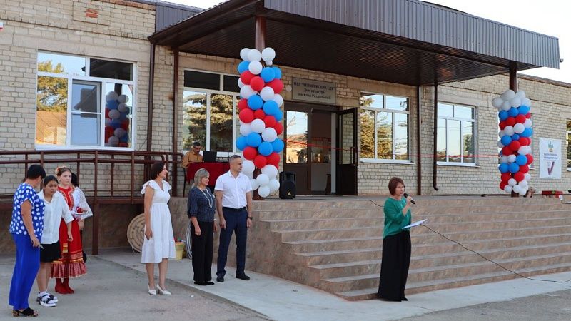 После капремонта открылся Дом культуры в Брюховецком районе