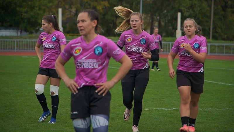 Финал чемпионата России по регби-7 среди женских команд прошёл в Краснодаре