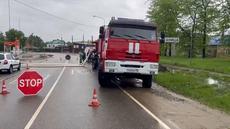 Оперштаб: последствия сильных ливней продолжили устранять на Кубани
