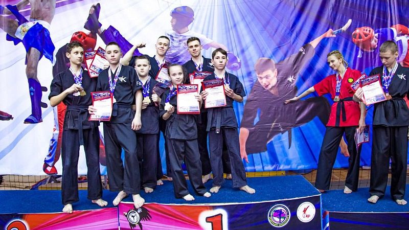 Сборная Кубани победила на Чемпионате и первенстве ЮФО по кикбоксингу