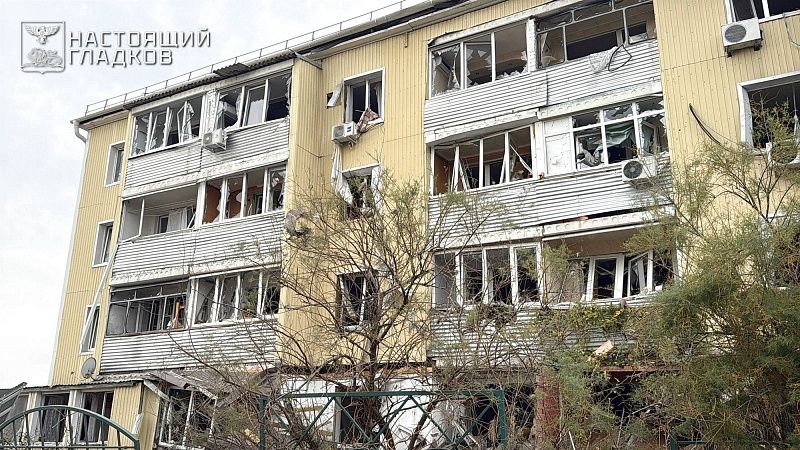 Последствия ракетного удара ВСУ по Белгородской области показал Гладков