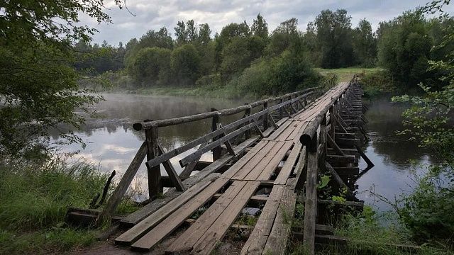 Очевидец снял момент обвала моста прямо под похоронной процессией в Перу