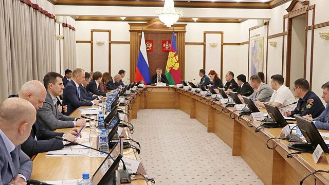 В Краснодаре провели заседание краевой комиссии по предупреждению и ликвидации ЧС