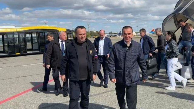 Министр транспорта России Андрей Никитин прибыл с рабочим визитом в Краснодар