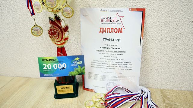 Краснодарские танцоры выиграли денежный приз на развитие творчества