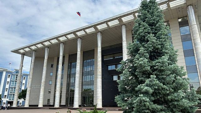 Краснодарский краевой суд. Фото: телеканал «Краснодар»