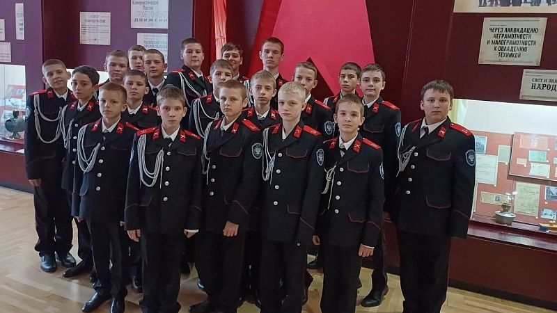 Второе место со всероссийского смотра привезли кадеты Бриньковского корпуса