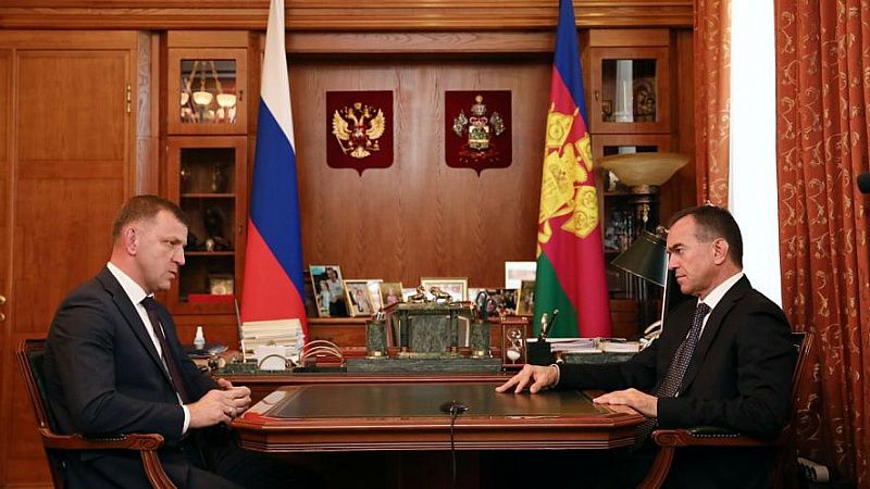 Губернатор Кубани поддержал желание Евгения Наумова стать главой Краснодара