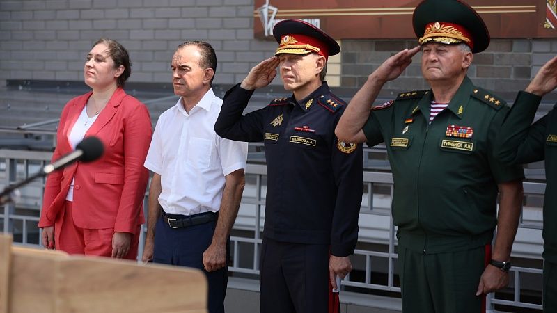 Новый комплекс Росгвардии с тиром и спортзалом открыли в Анапе