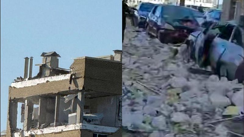 Опубликованы кадры с места взрыва многоэтажки в Ставрополе