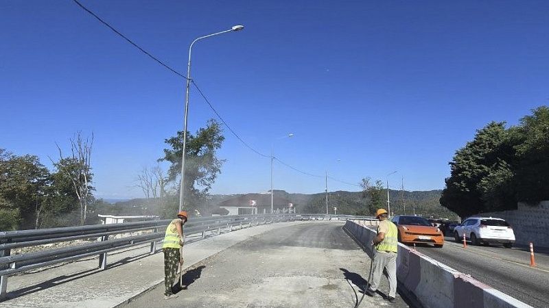 Схема движения на трассе А-147 изменится 16 сентября в Дагомысе