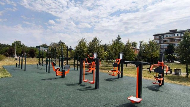 Спортплощадку построили в поселке Лорис в Краснодаре