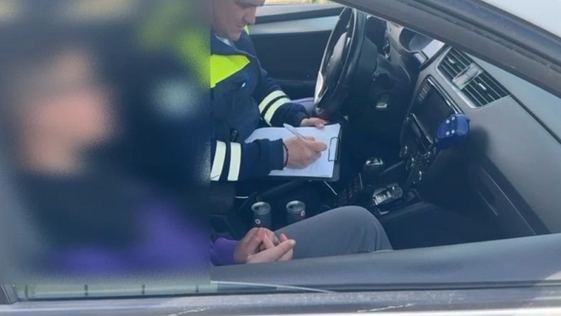 Малолетнего мотоциклиста отстранили от управления в Крымском районе 