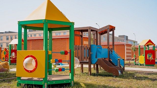 Детский сад в районе Западного обхода Краснодара подготовили к открытию