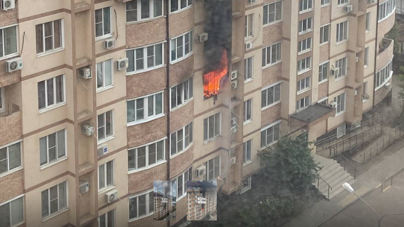 Четырех человек спасли из пожара на улице Селезнева