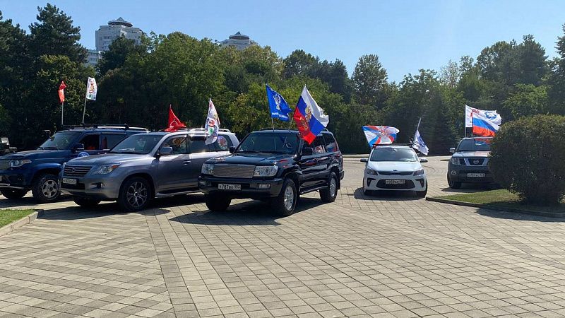 Автоколонна Воинской Славы достигла Краснодара