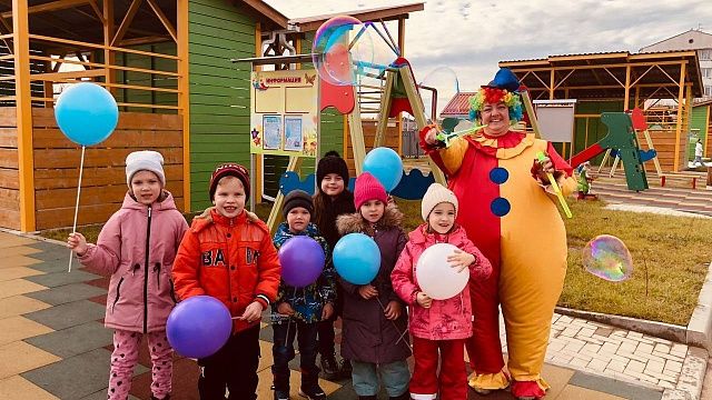 Новый корпус детского сада открыли в хуторе Ленина