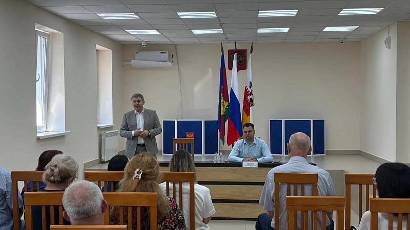 Депутат Госдумы Ламейкин встретился с активом Прикубанского округа Краснодара