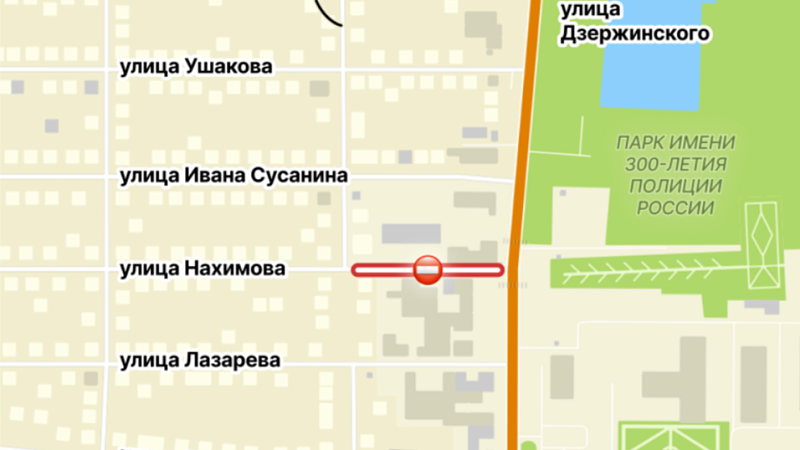 На три дня ограничат движение на улице Нахимова в Краснодаре