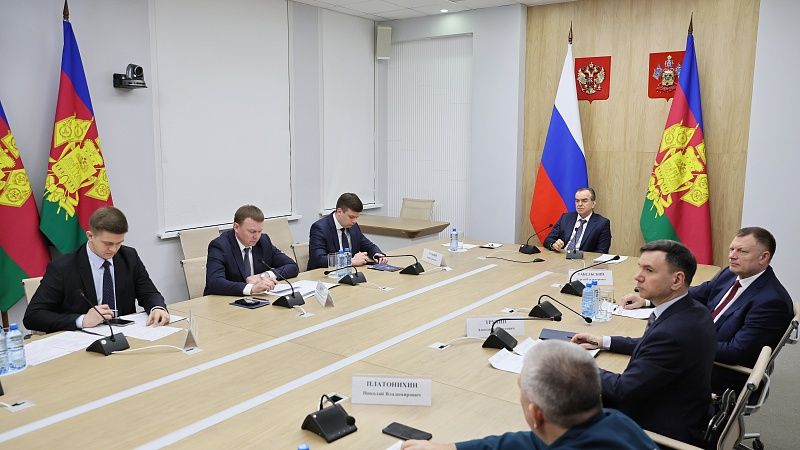 Кондратьев принял участие в заседании правкомиссии по ликвидации ЧС в Анапе