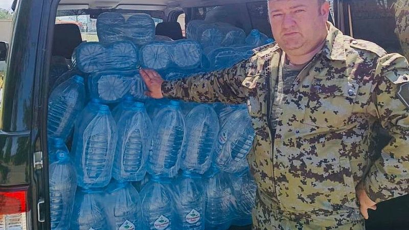 Восемь тысяч тонн гуманитарной помощи отправили казаки Кубани в зону СВО