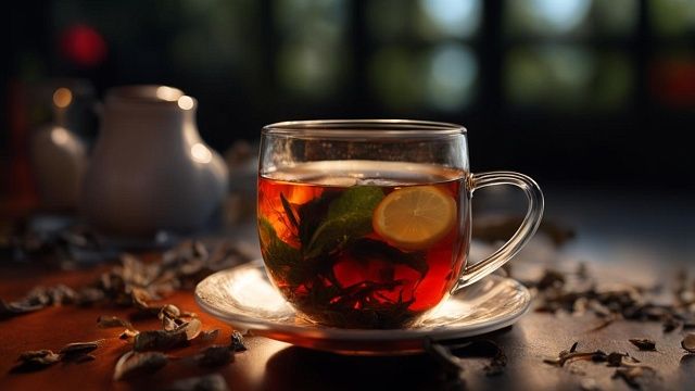 День чая отмечается 15 декабря. Фото: Kandinsky 2.2
