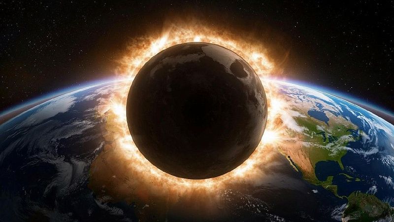 Самое длинное за 30 лет полное солнечное затмение спрогнозировало NASA