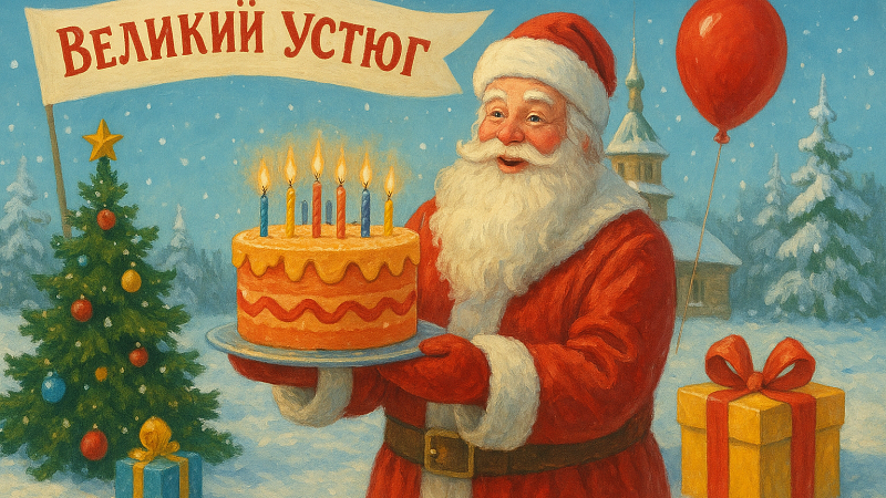 Дед Мороз отметит день рождения 18 ноября в Великом Устюге 