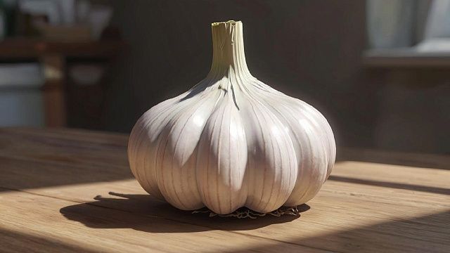 Полукилограммовый чеснок вырастили в Краснодарском крае