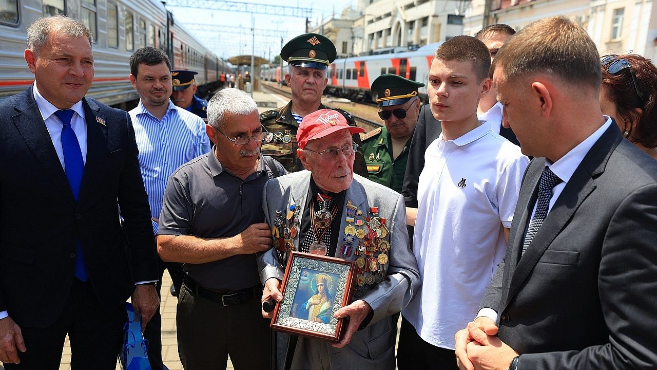 Ветеран ВОВ Андрейчев из Краснодара отправился на день памяти 22 июня в Брест